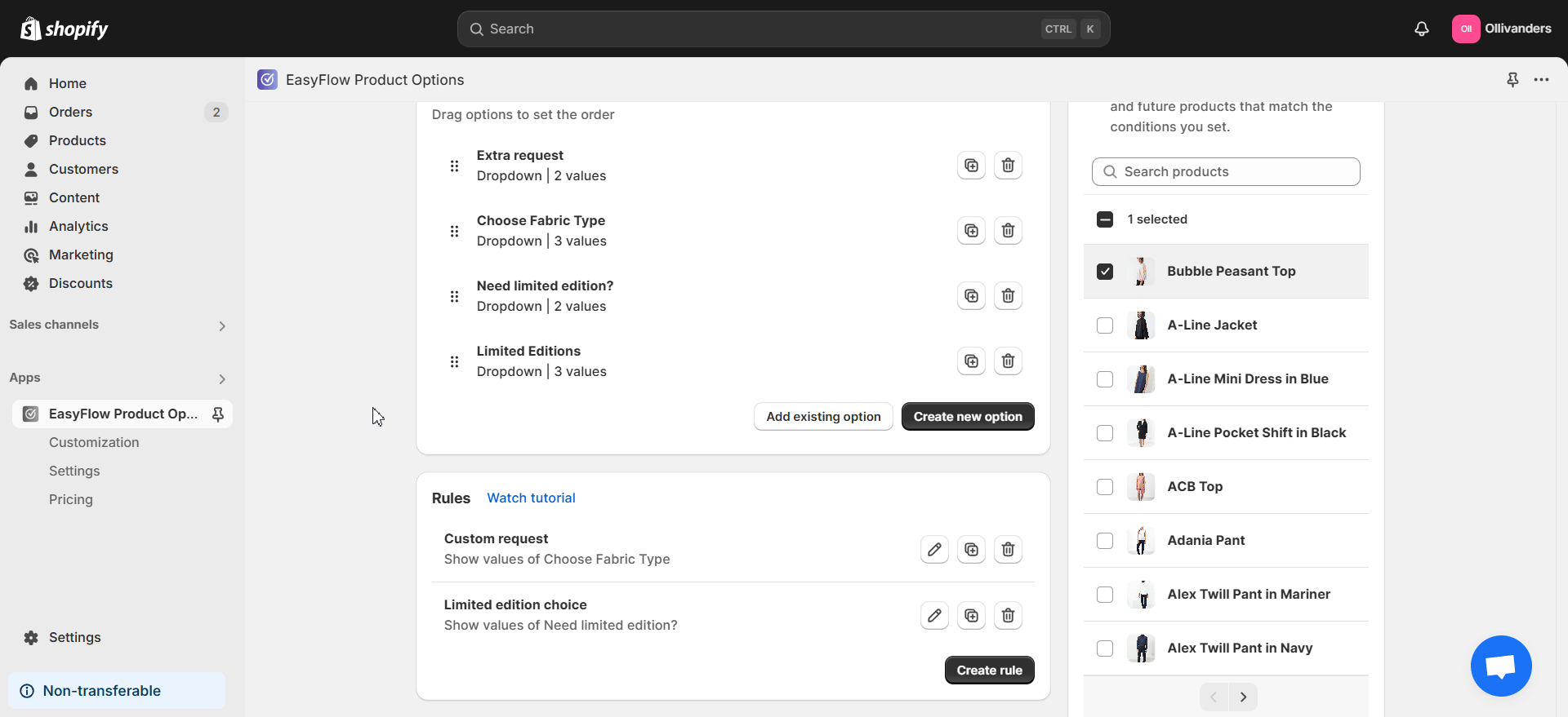 Step 2: Edit Rules to Check for Conflicts