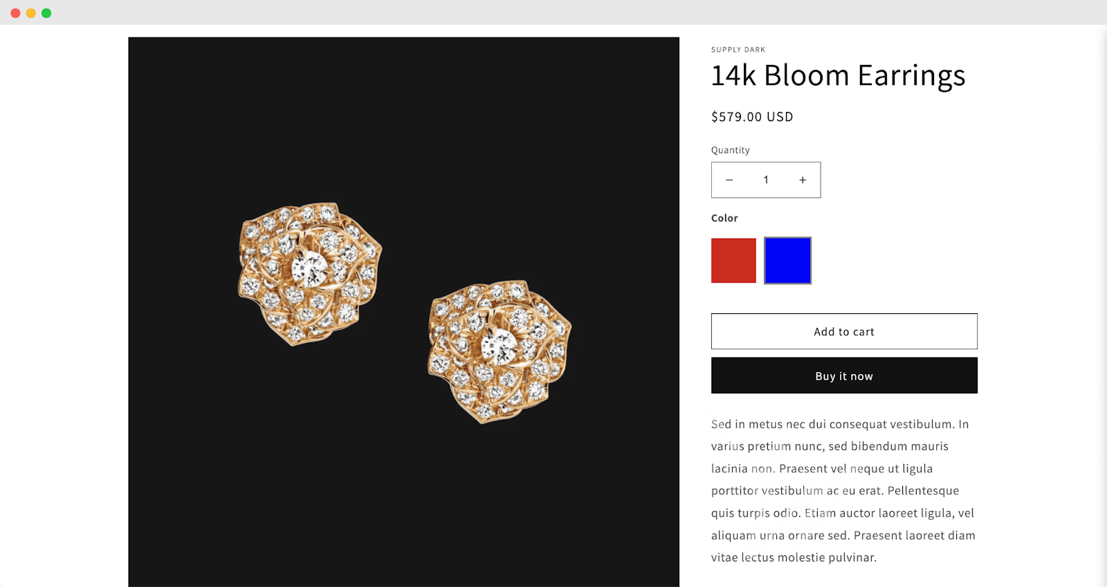 Set Up Options for Products