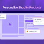 personalize Shopify products