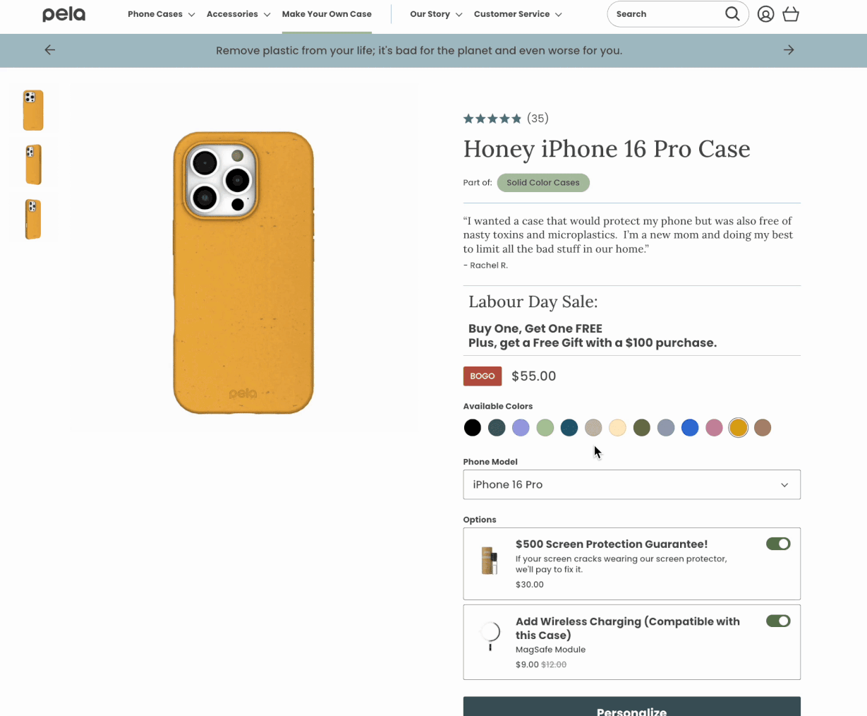 Shopify stores using custom product options