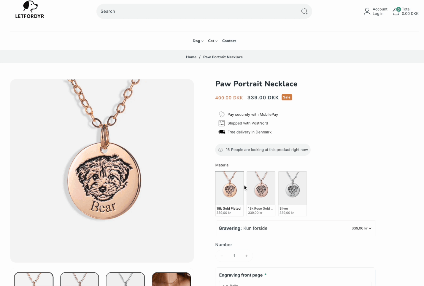 Shopify stores using custom product options