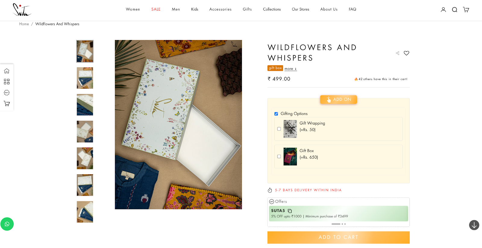 Shopify stores using custom product options