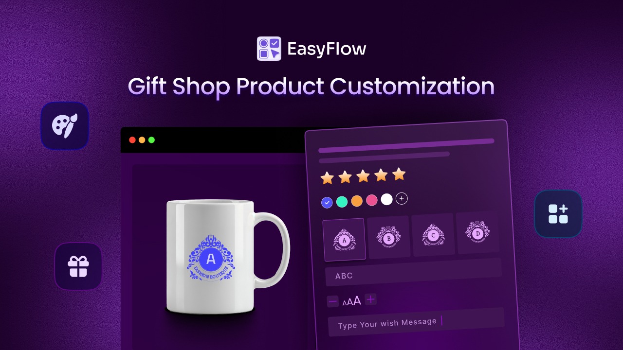 Gift Shop Product Customization