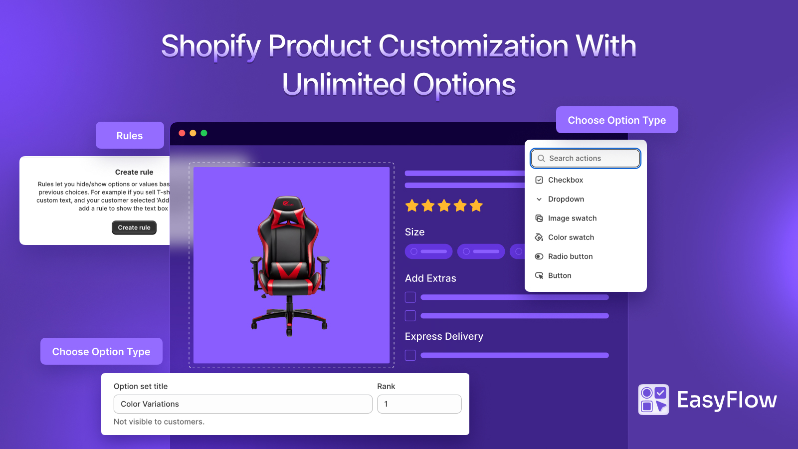 Product Options App for Shopify