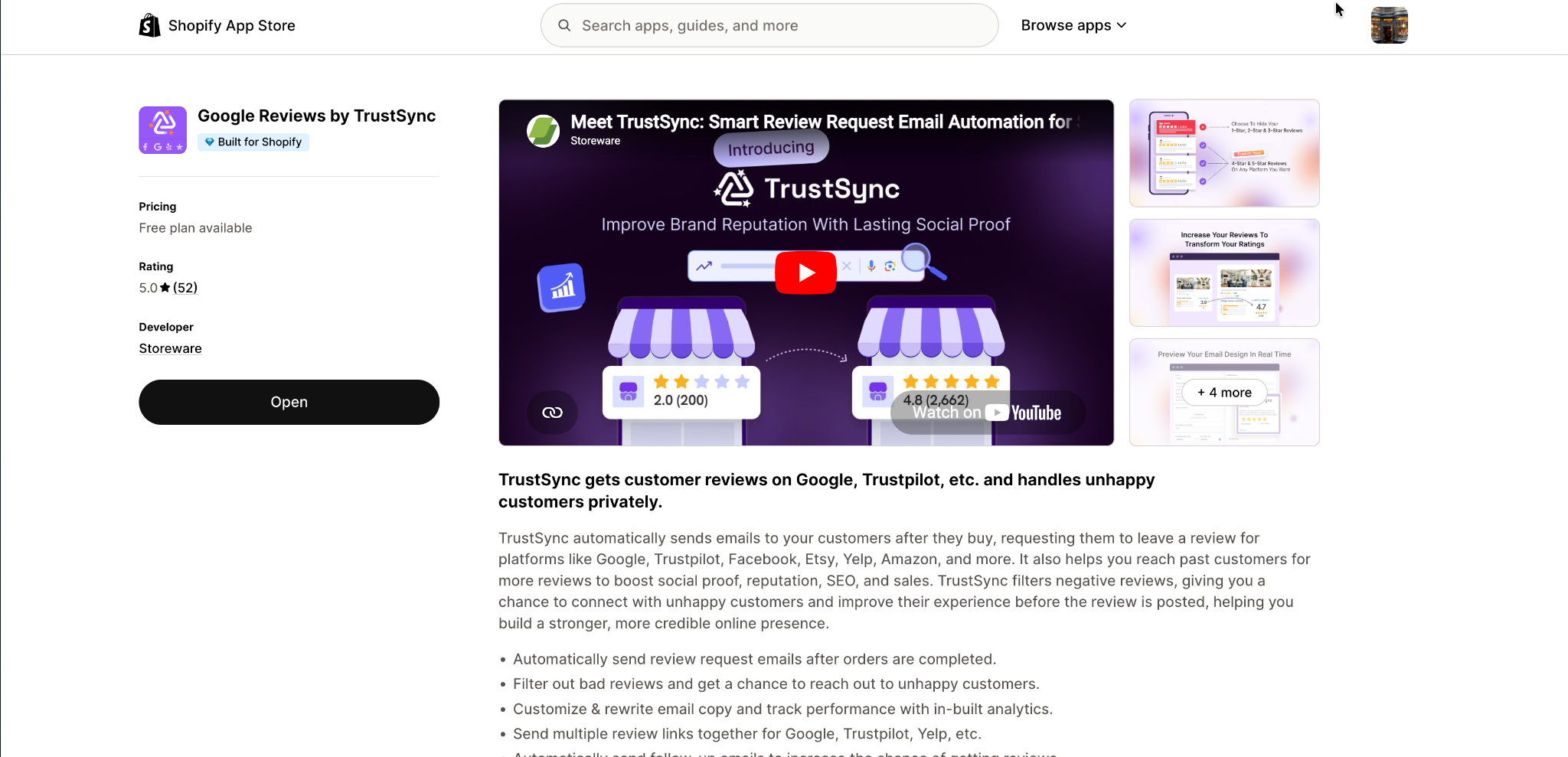 Shopify Review Collection App
